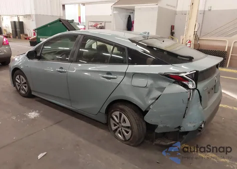 2018 Toyota Prius Two from USA, damaged, VIN JTDKBRFU3J3601257